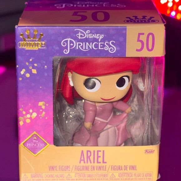 Funko: Ariel Funko Pop! Mini from Ultimate Disney Princess Celebration Series - Picture 5 of 7